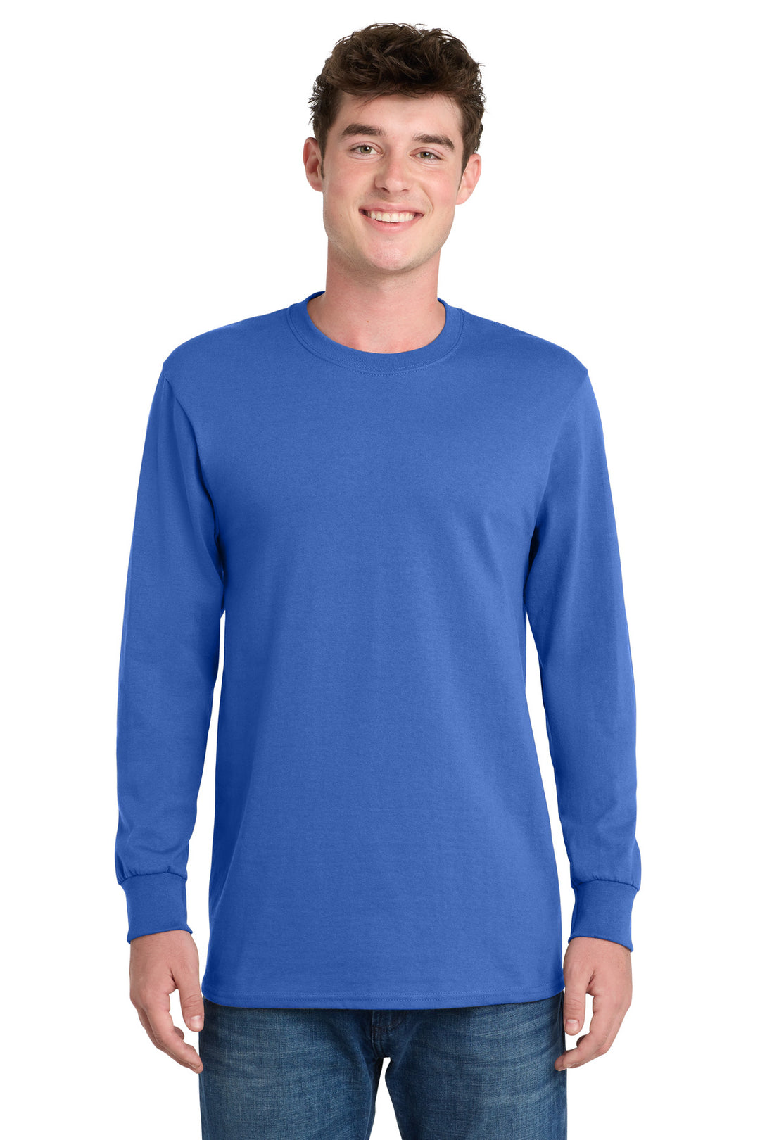 Port &amp; Co Tall Long Sleeve Essential Tee