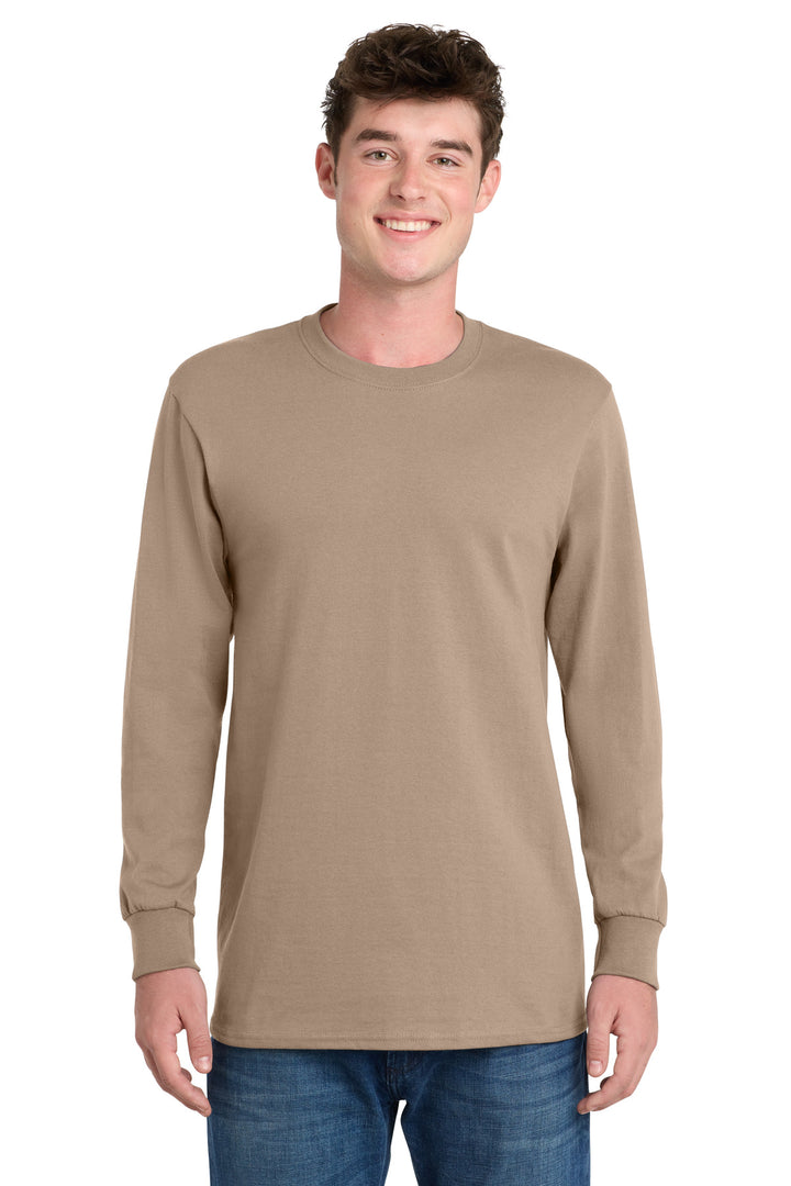 Port &amp; Co Tall Long Sleeve Essential Tee