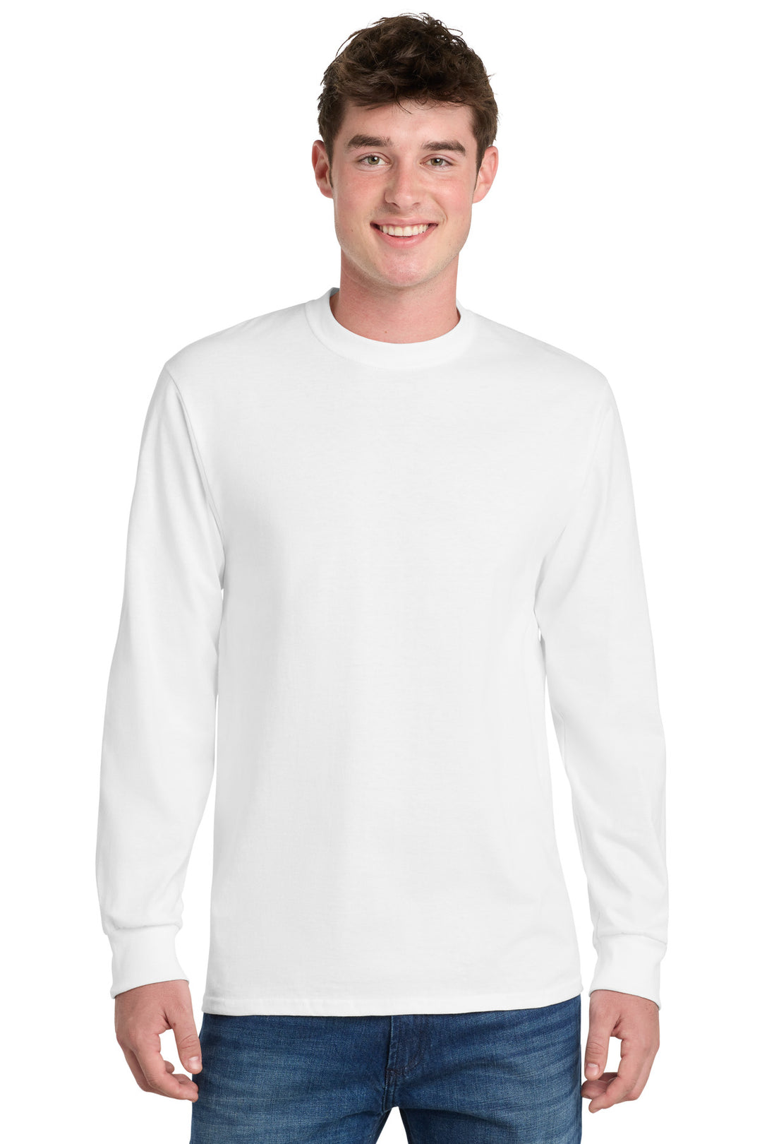Port &amp; Co Tall Long Sleeve Essential Tee