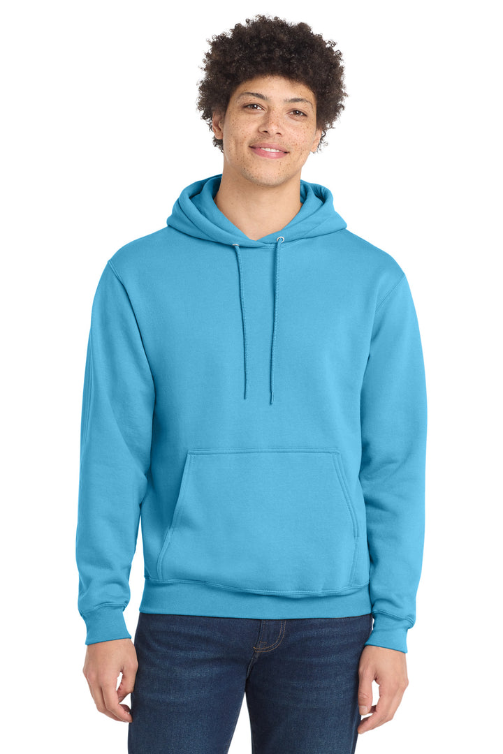 Port &amp; Co Core Fleece Pullover Hooded Sweatshirt