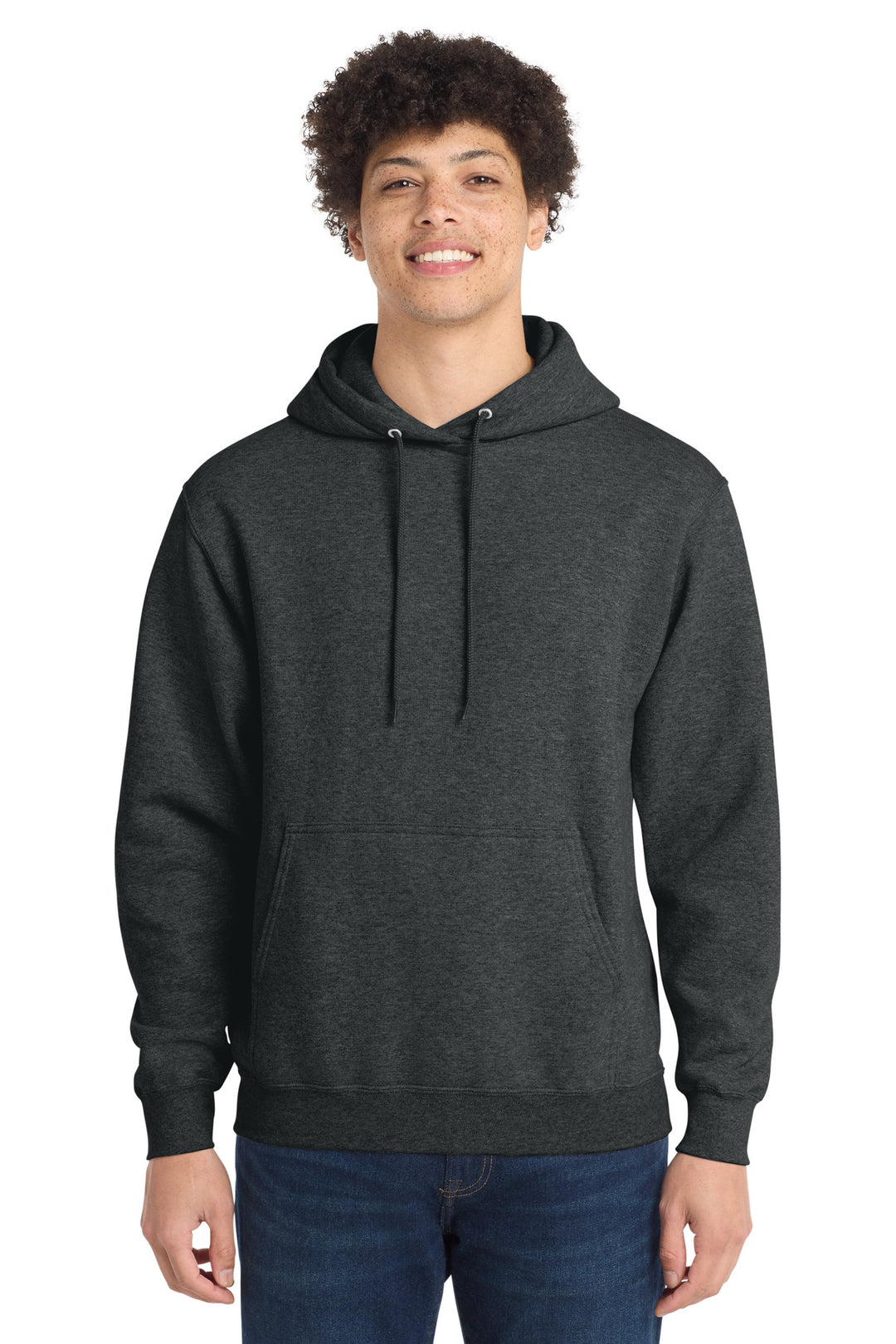 Port &amp; Co Core Fleece Pullover Hooded Sweatshirt