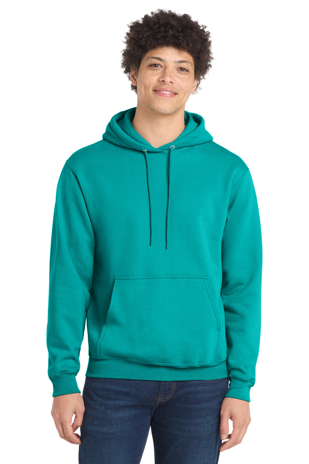 Port &amp; Co Core Fleece Pullover Hooded Sweatshirt