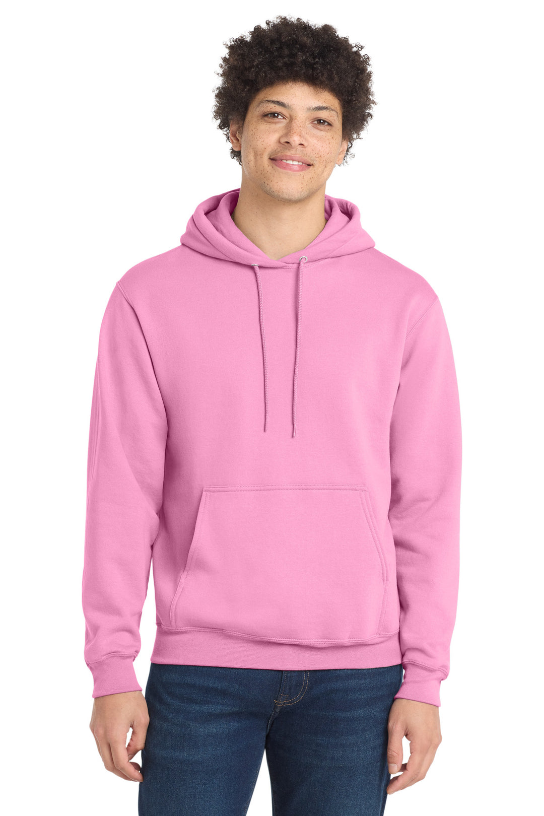 Port &amp; Co Core Fleece Pullover Hooded Sweatshirt