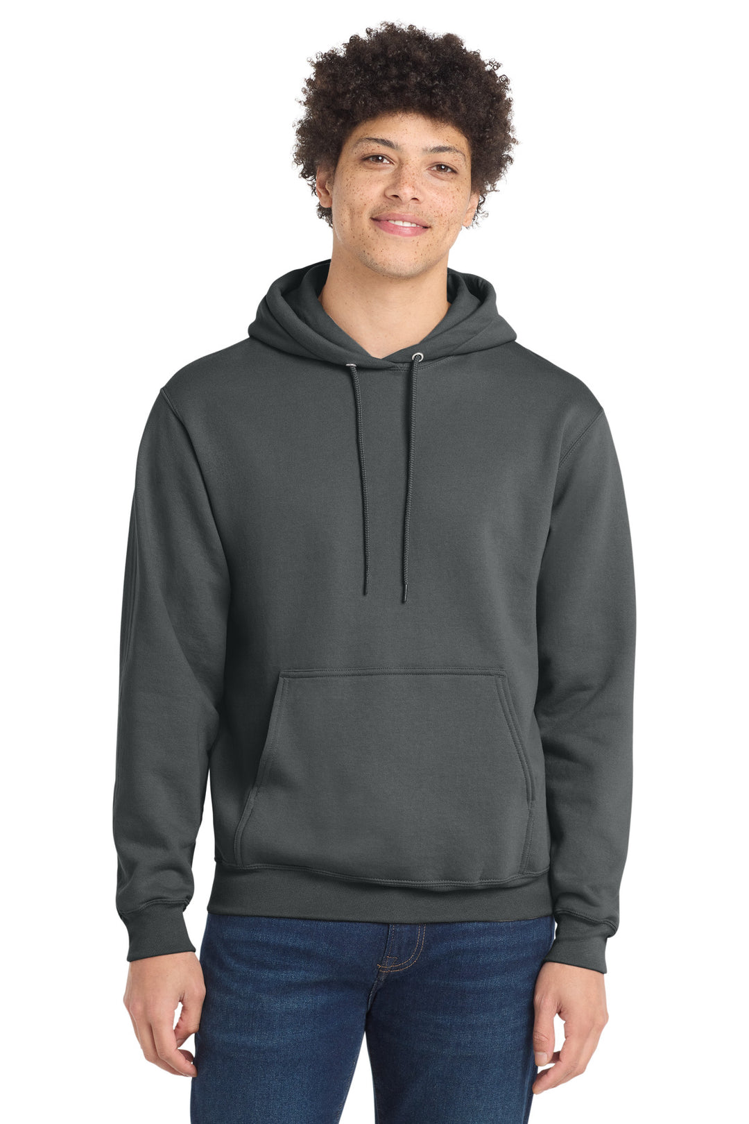 Port &amp; Co Core Fleece Pullover Hooded Sweatshirt