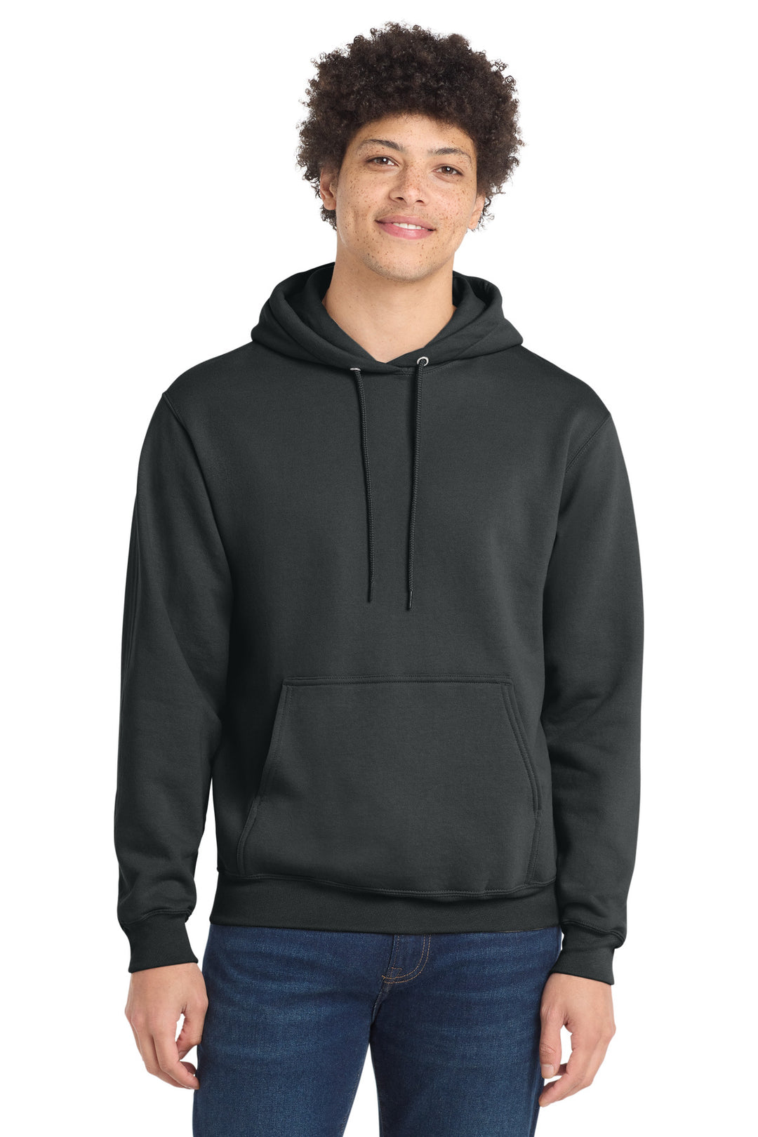 Port &amp; Co Core Fleece Pullover Hooded Sweatshirt