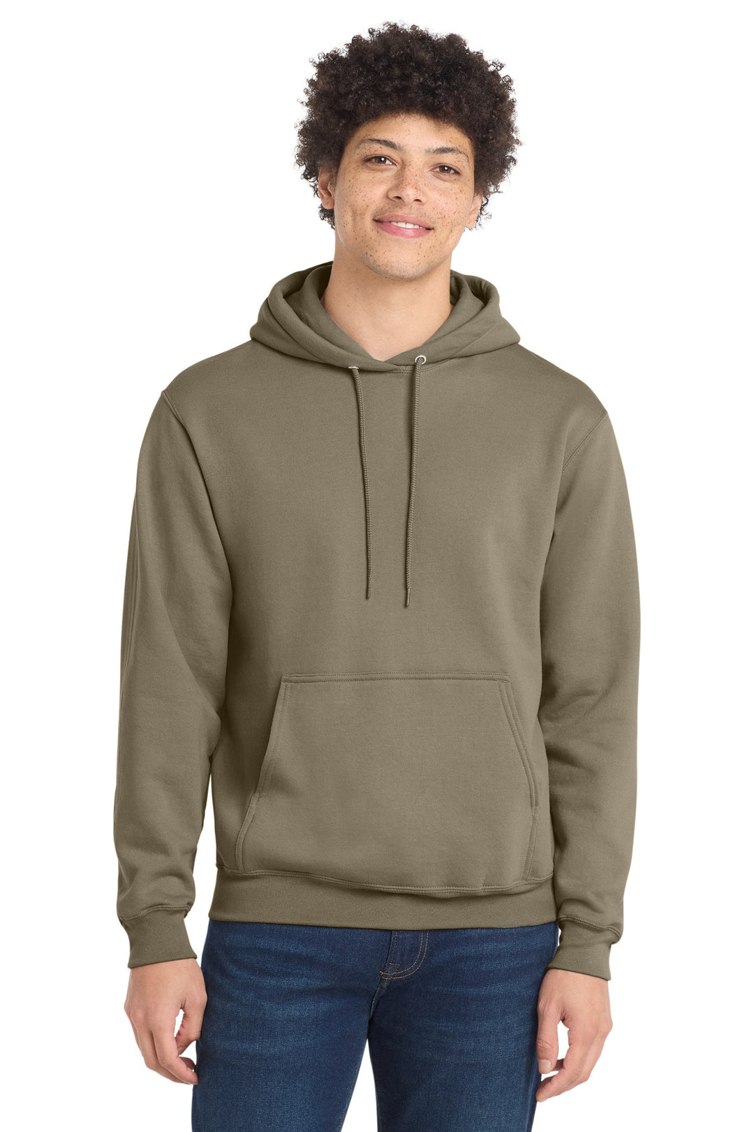 Port &amp; Co Core Fleece Pullover Hooded Sweatshirt