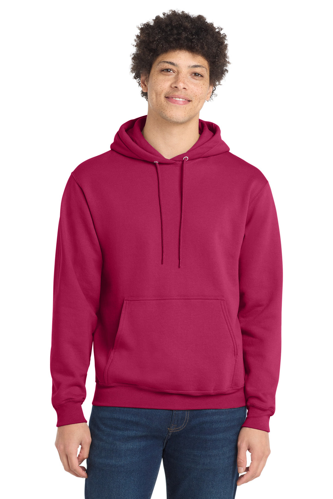 Port &amp; Co Core Fleece Pullover Hooded Sweatshirt
