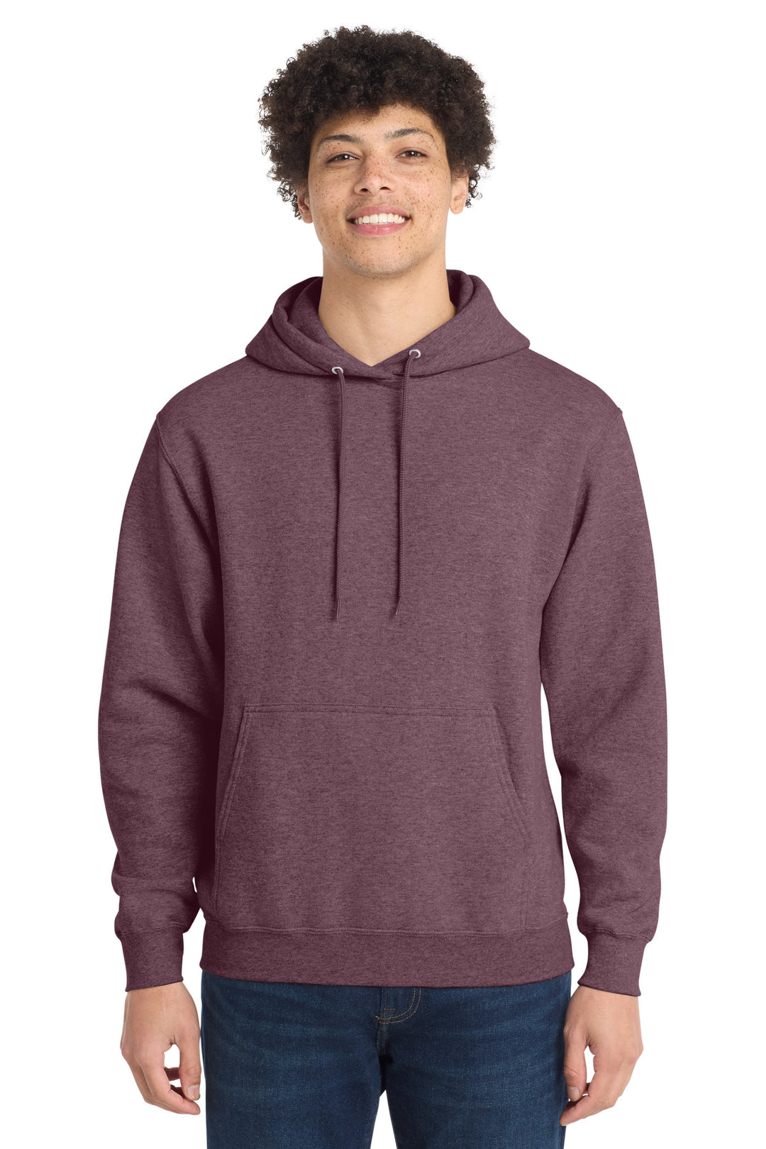 Port &amp; Co Core Fleece Pullover Hooded Sweatshirt