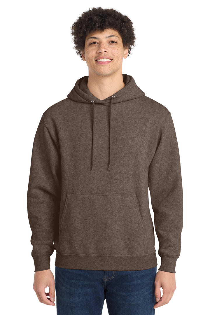Port &amp; Co Core Fleece Pullover Hooded Sweatshirt