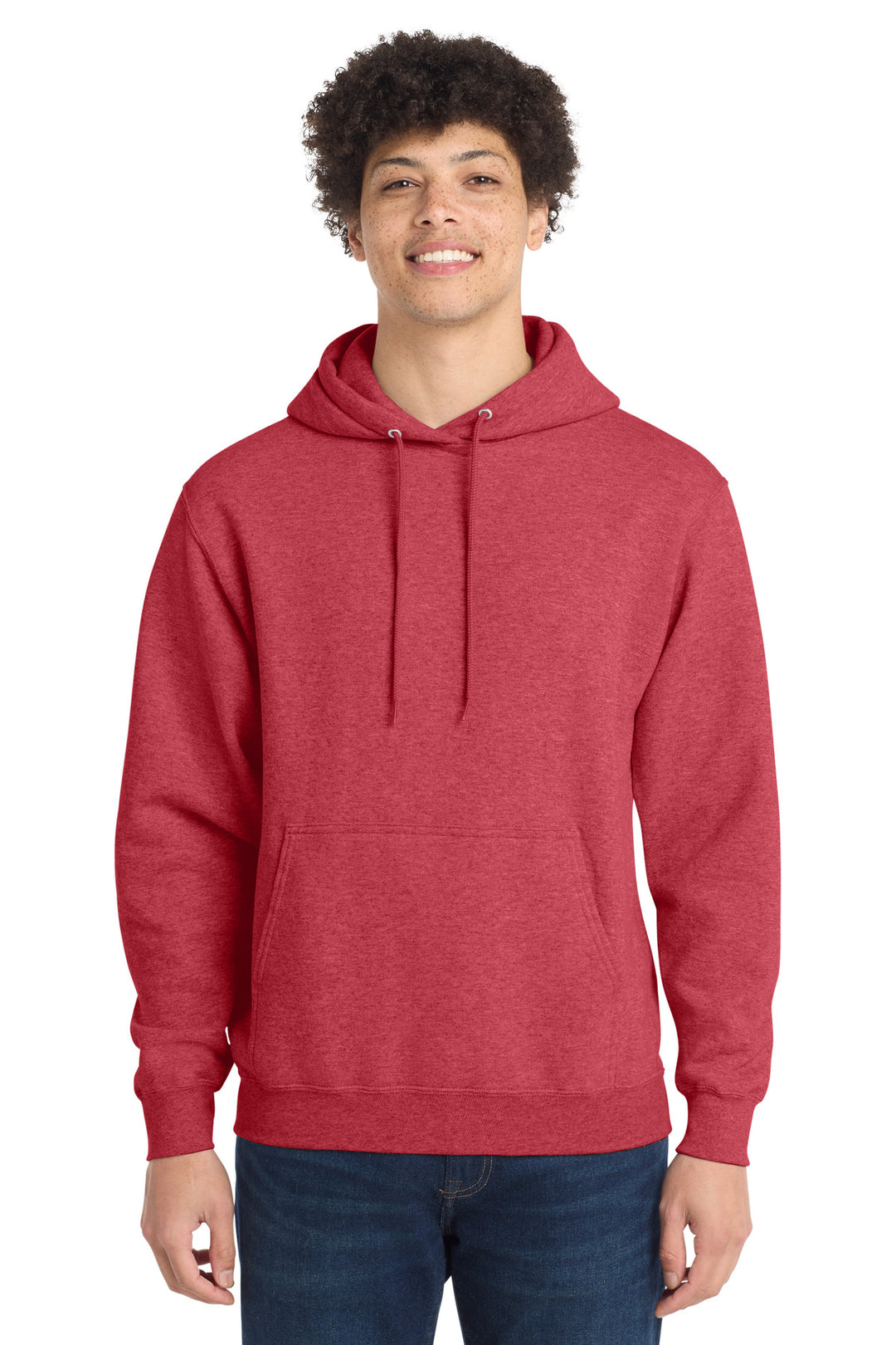 Port &amp; Co Core Fleece Pullover Hooded Sweatshirt