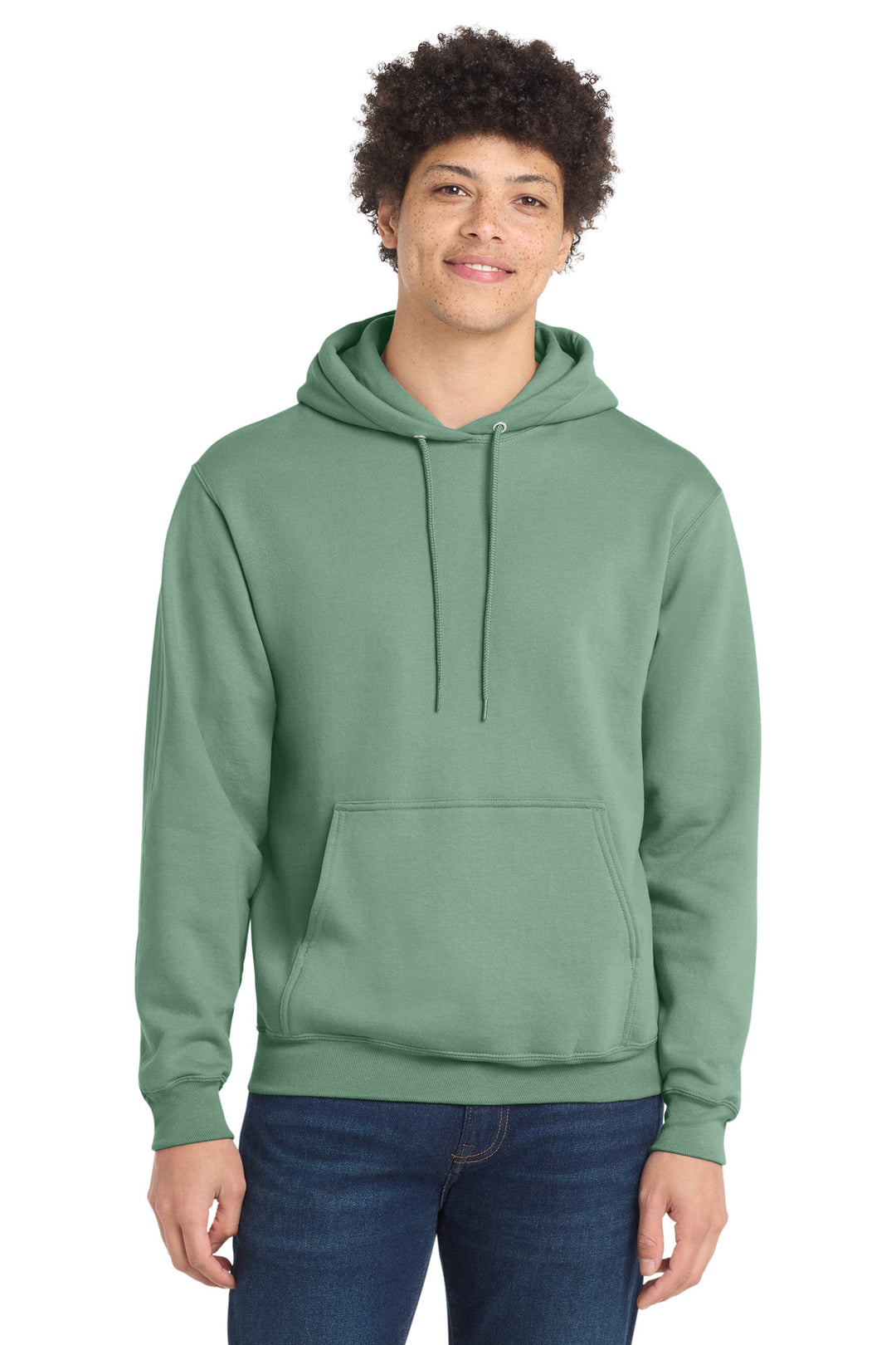 Port &amp; Co Core Fleece Pullover Hooded Sweatshirt