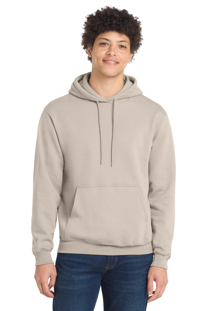 Port &amp; Co Core Fleece Pullover Hooded Sweatshirt