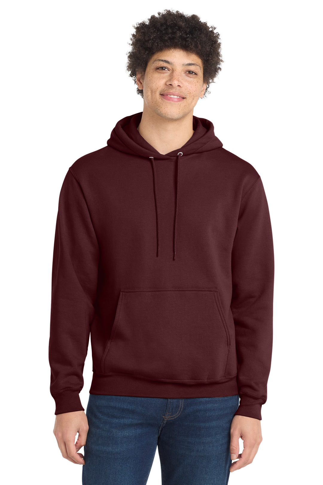Port &amp; Co Core Fleece Pullover Hooded Sweatshirt