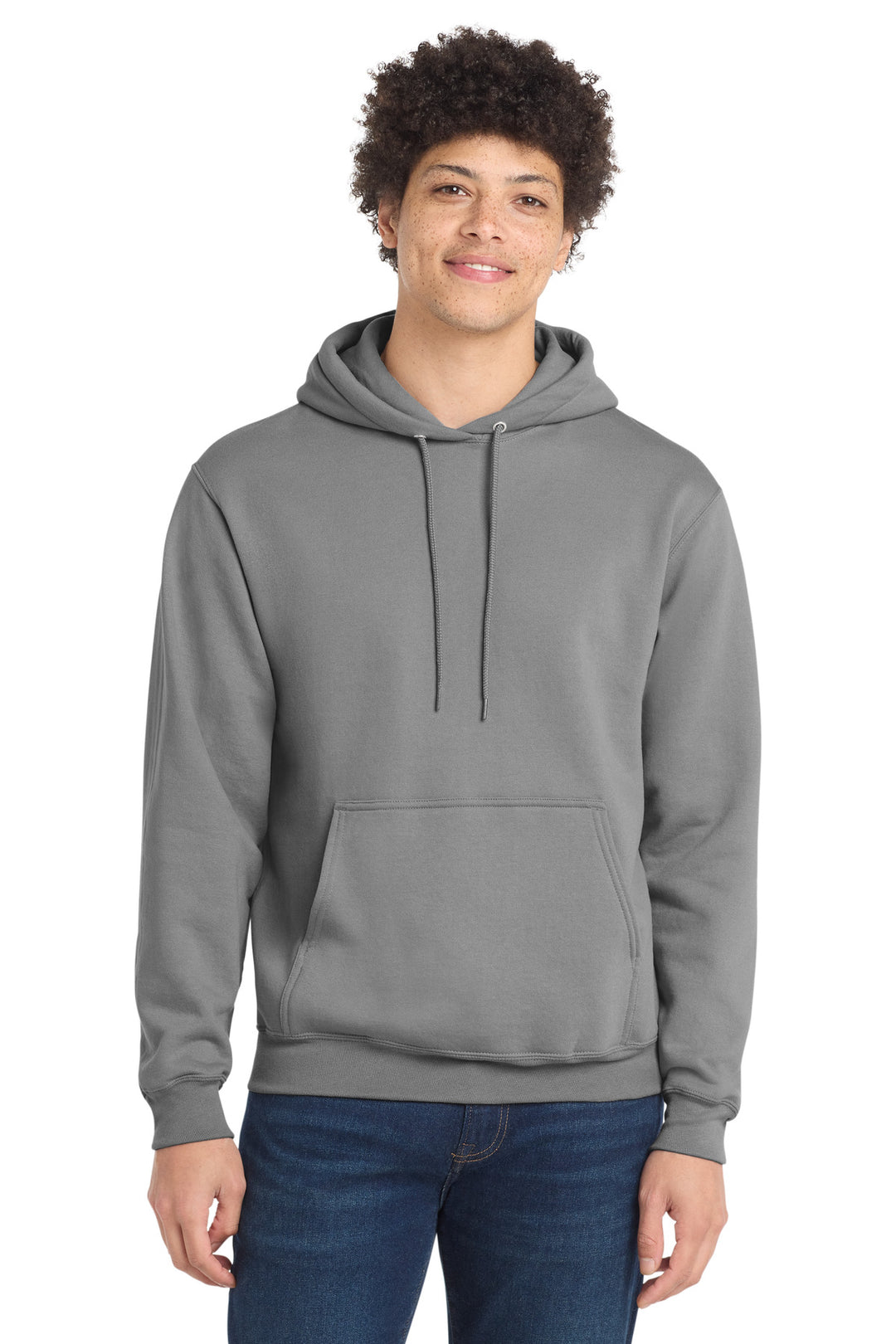 Port &amp; Co Core Fleece Pullover Hooded Sweatshirt