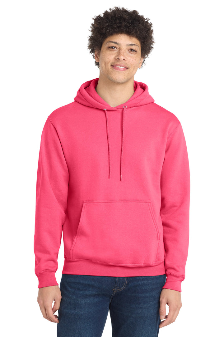 Port &amp; Co Core Fleece Pullover Hooded Sweatshirt