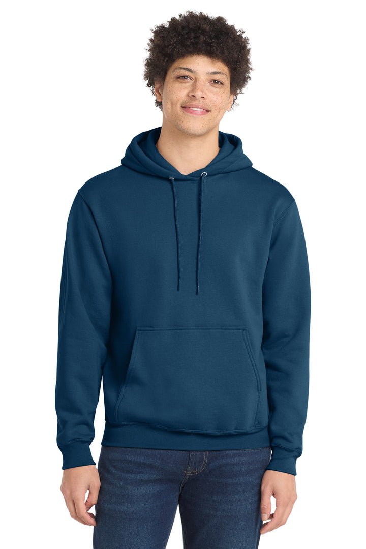 Port &amp; Co Core Fleece Pullover Hooded Sweatshirt