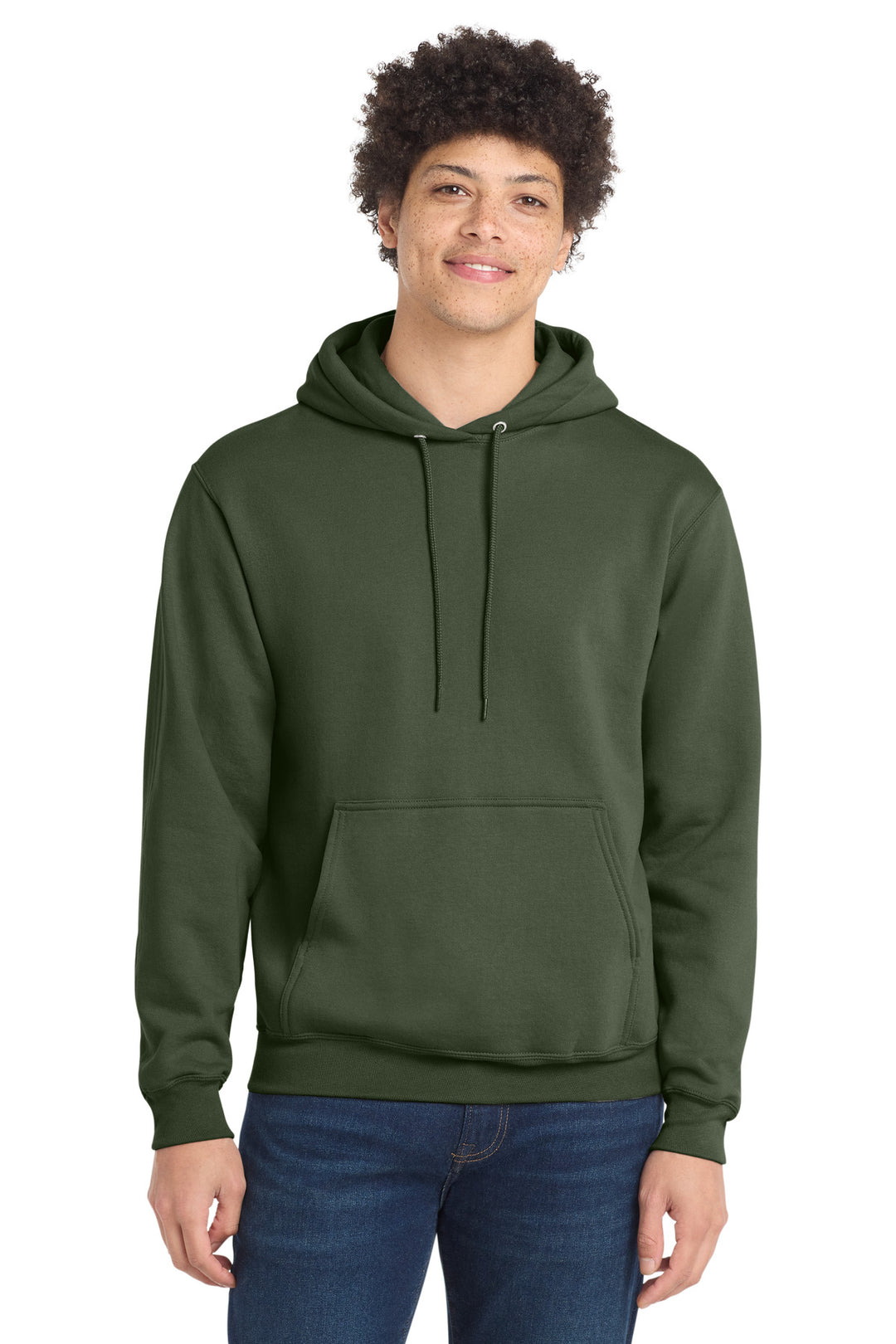 Port &amp; Co Core Fleece Pullover Hooded Sweatshirt