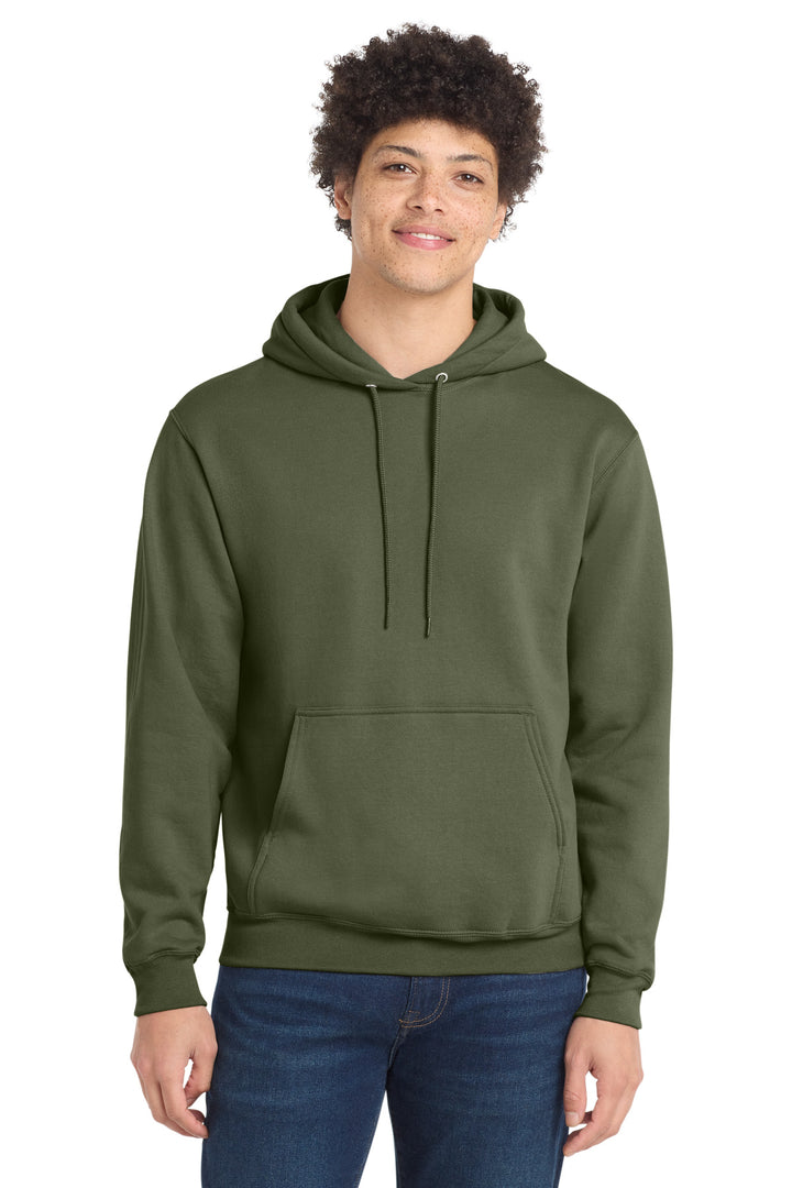 Port &amp; Co Core Fleece Pullover Hooded Sweatshirt
