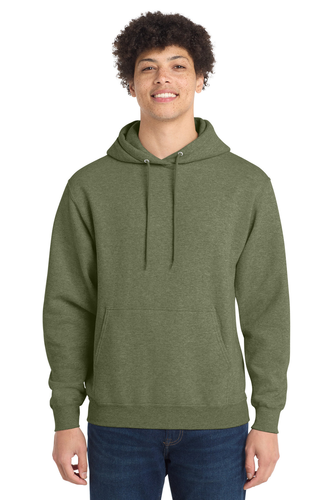 Port &amp; Co Core Fleece Pullover Hooded Sweatshirt