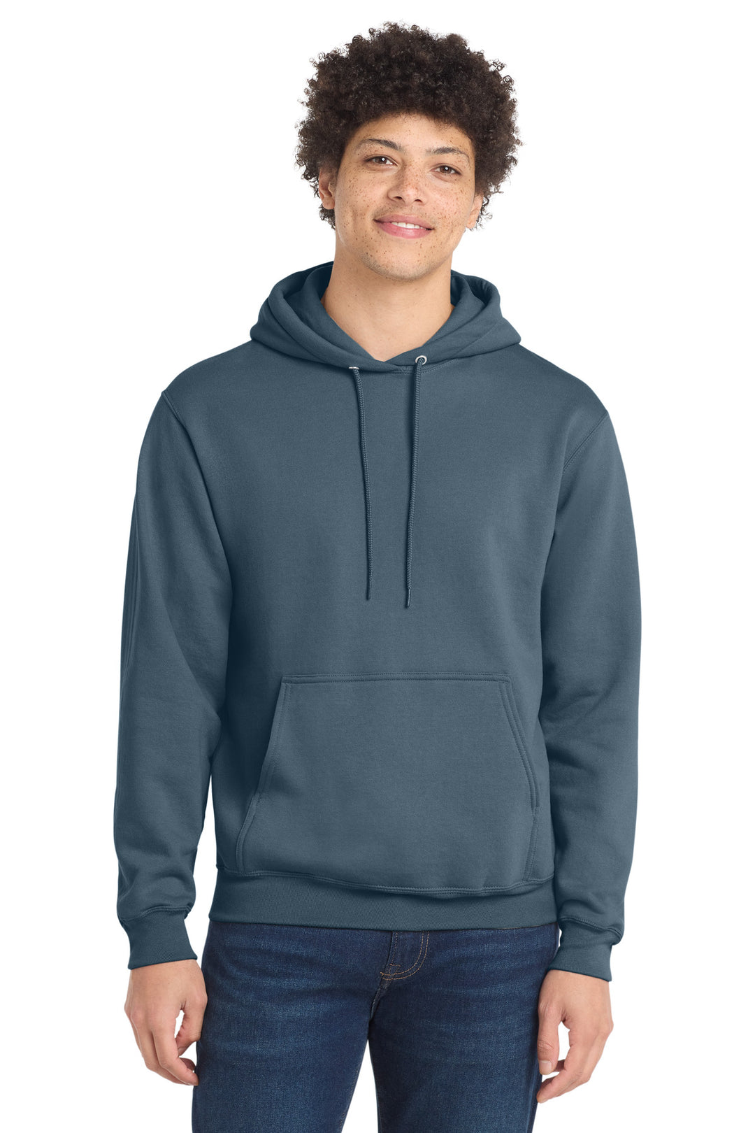 Port &amp; Co Core Fleece Pullover Hooded Sweatshirt