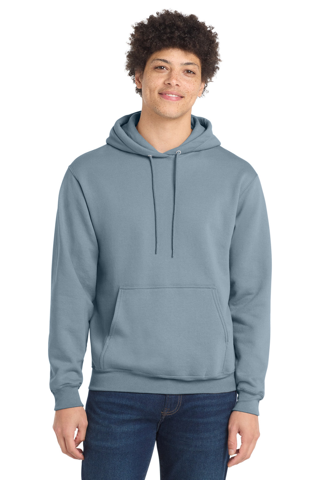 Port &amp; Co Core Fleece Pullover Hooded Sweatshirt