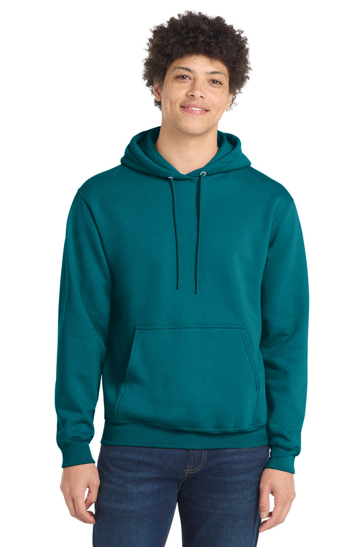 Port &amp; Co Core Fleece Pullover Hooded Sweatshirt