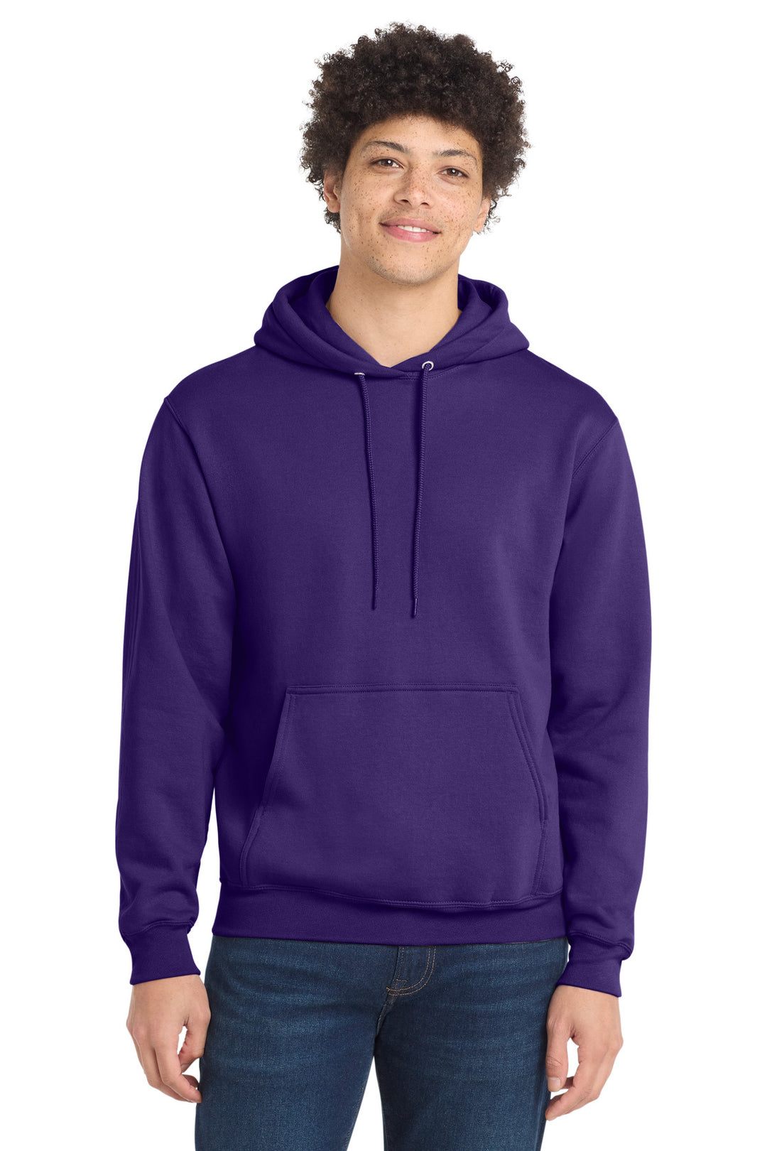 Port &amp; Co Core Fleece Pullover Hooded Sweatshirt