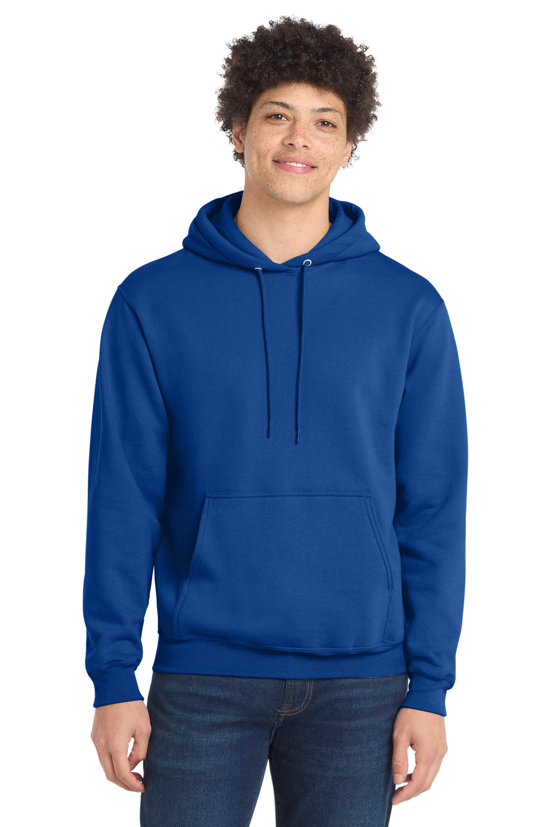 Port &amp; Co Core Fleece Pullover Hooded Sweatshirt