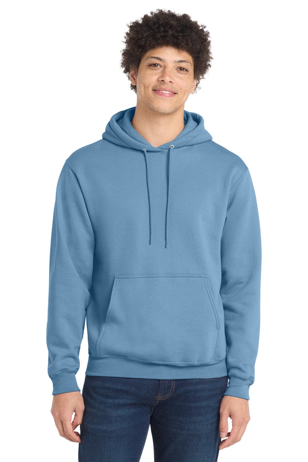 Port &amp; Co Core Fleece Pullover Hooded Sweatshirt