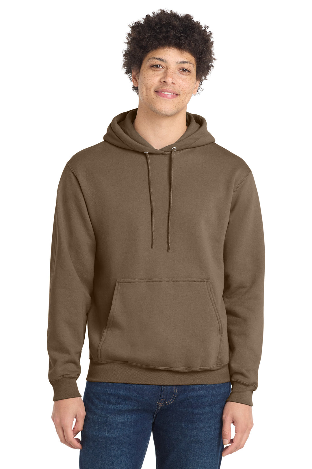 Port &amp; Co Core Fleece Pullover Hooded Sweatshirt
