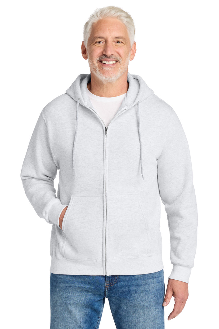 Port &amp; Co Core Fleece Full-Zip Hooded Sweatshirt