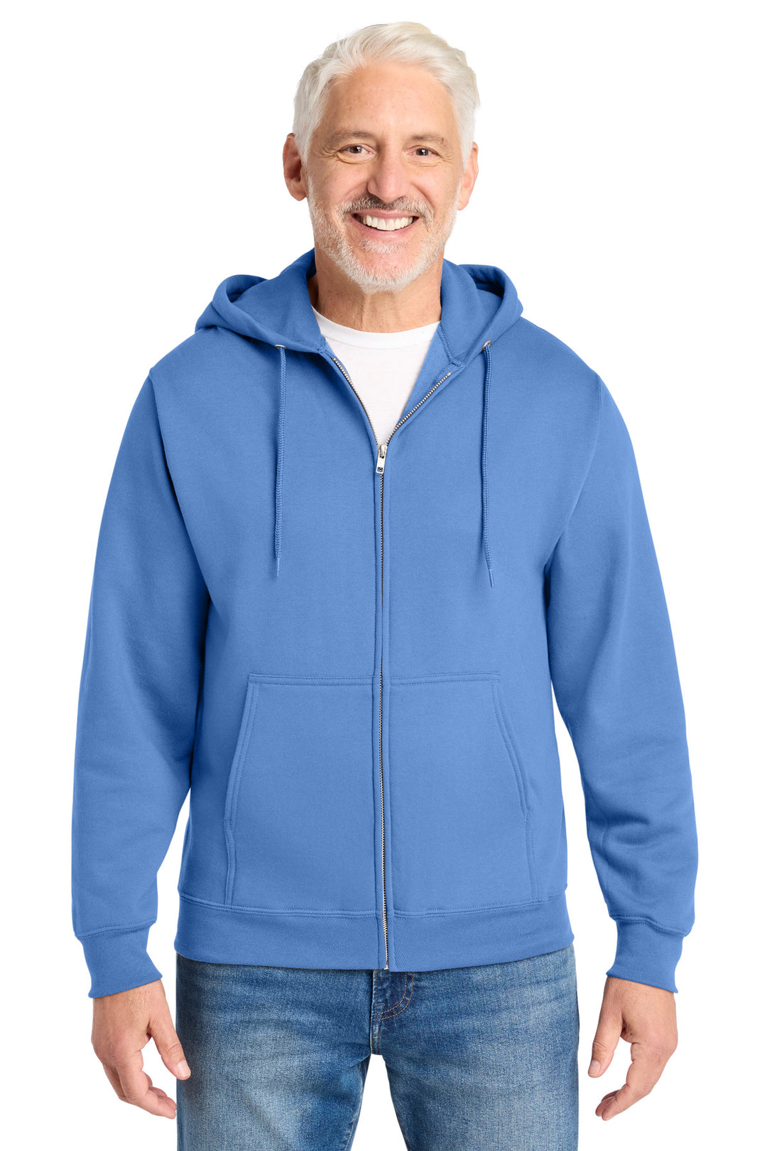 Port &amp; Co Core Fleece Full-Zip Hooded Sweatshirt