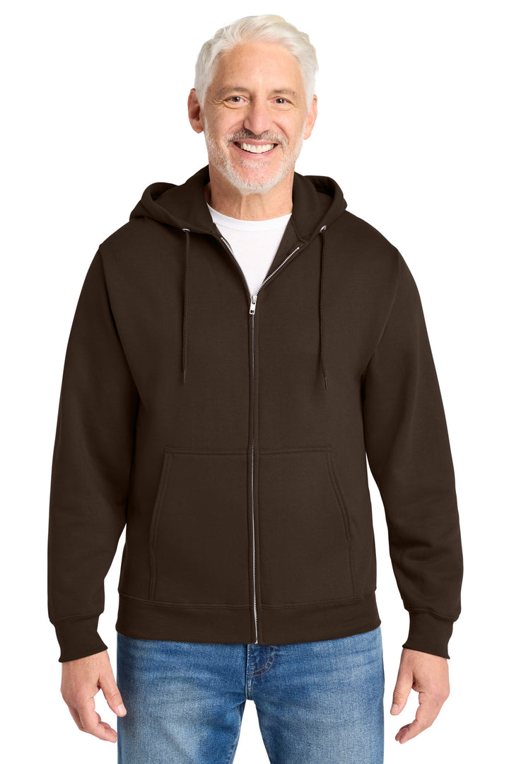 Port &amp; Co Core Fleece Full-Zip Hooded Sweatshirt