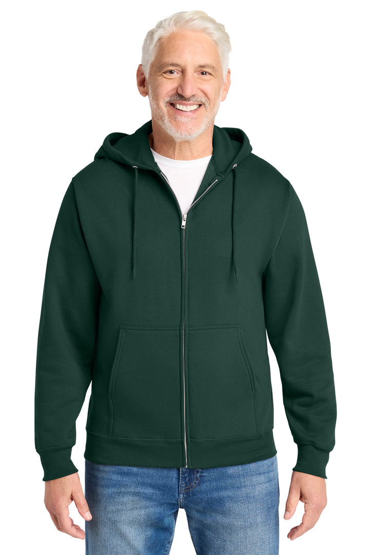 Port &amp; Co Core Fleece Full-Zip Hooded Sweatshirt
