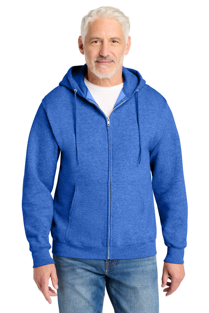 Port &amp; Co Core Fleece Full-Zip Hooded Sweatshirt