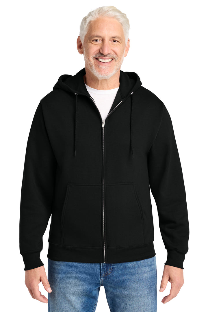 Port &amp; Co Core Fleece Full-Zip Hooded Sweatshirt