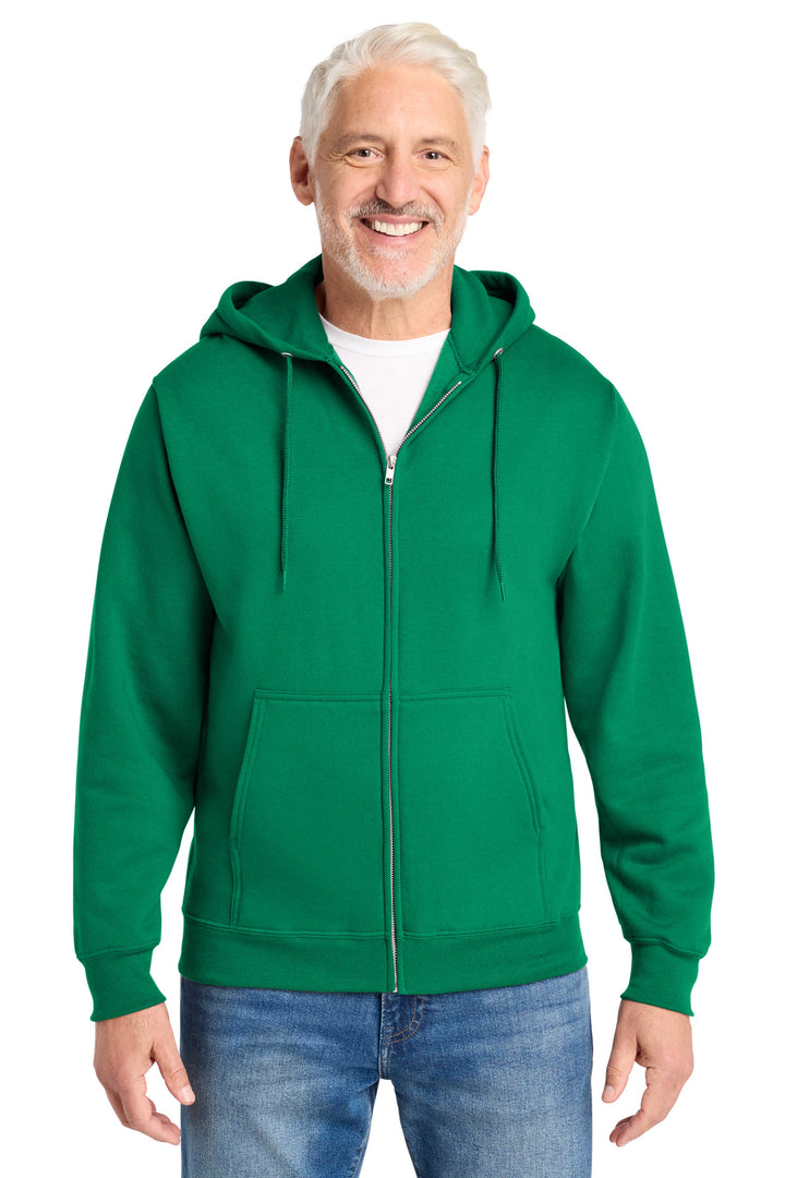 Port &amp; Co Core Fleece Full-Zip Hooded Sweatshirt