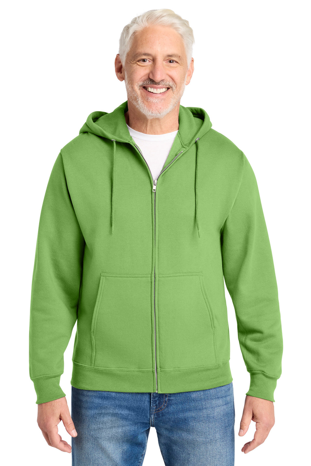 Port &amp; Co Core Fleece Full-Zip Hooded Sweatshirt