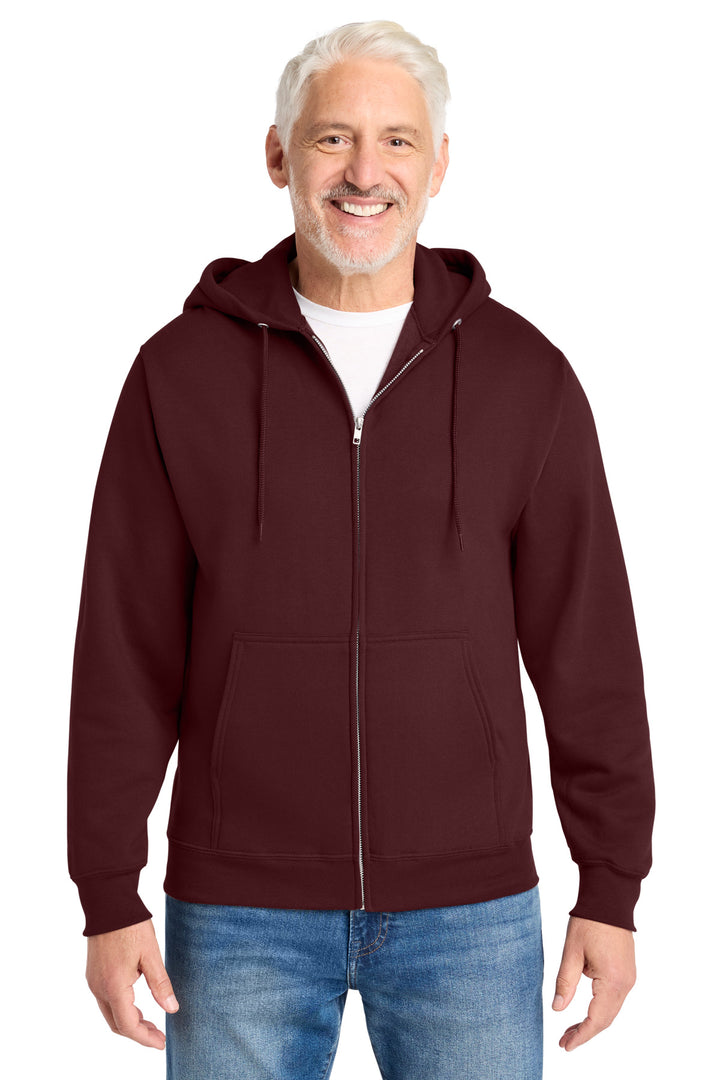 Port &amp; Co Core Fleece Full-Zip Hooded Sweatshirt