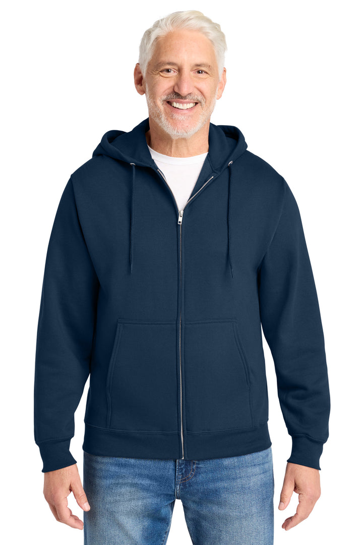 Port &amp; Co Core Fleece Full-Zip Hooded Sweatshirt