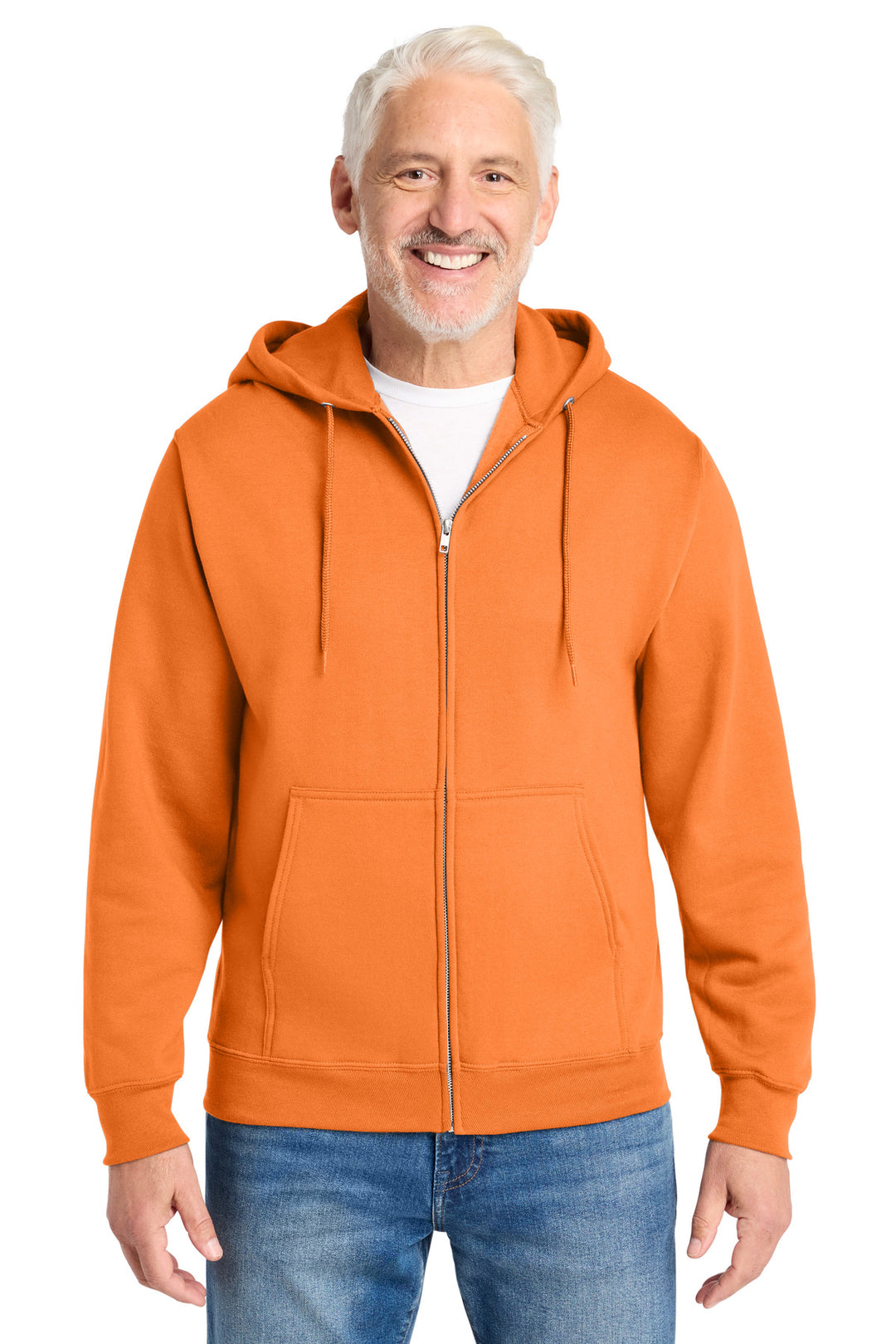 Port &amp; Co Core Fleece Full-Zip Hooded Sweatshirt