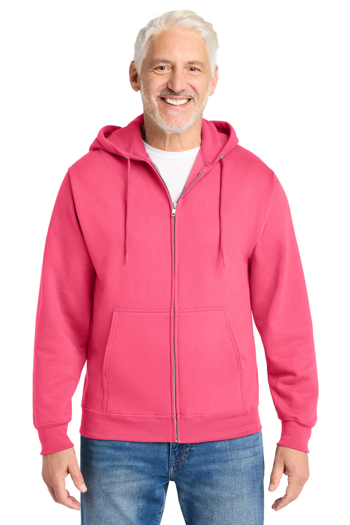 Port &amp; Co Core Fleece Full-Zip Hooded Sweatshirt