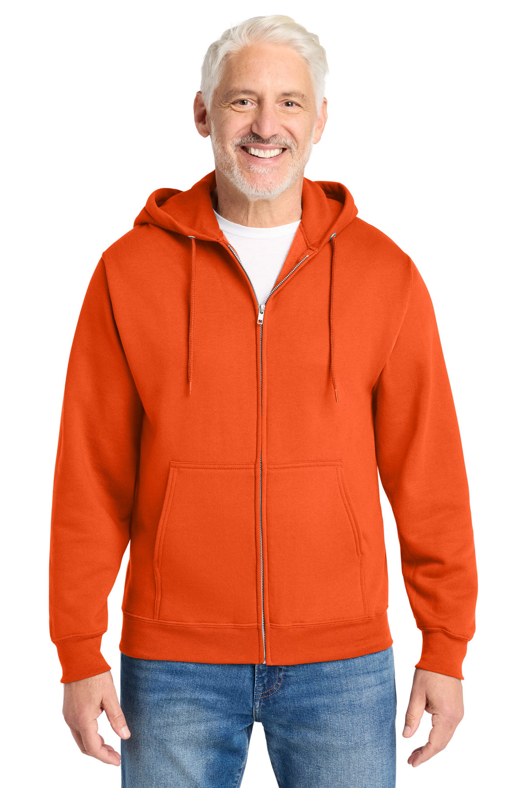 Port &amp; Co Core Fleece Full-Zip Hooded Sweatshirt