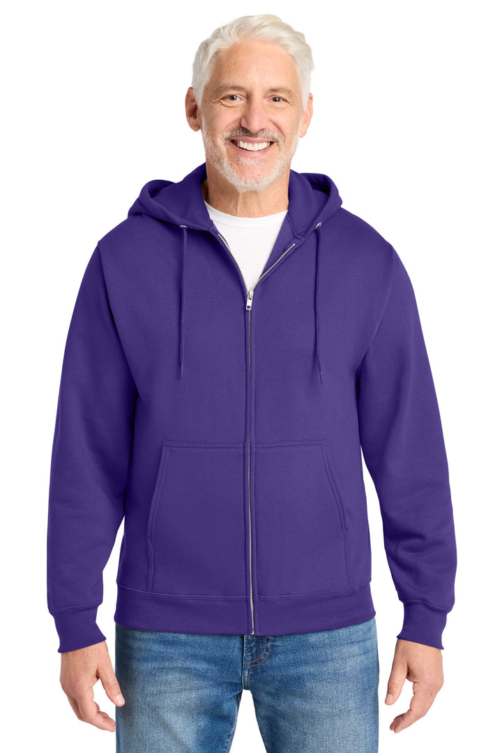 Port &amp; Co Core Fleece Full-Zip Hooded Sweatshirt