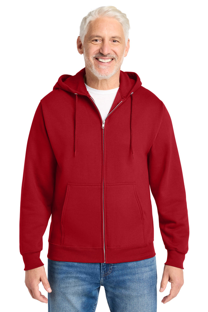 Port &amp; Co Core Fleece Full-Zip Hooded Sweatshirt
