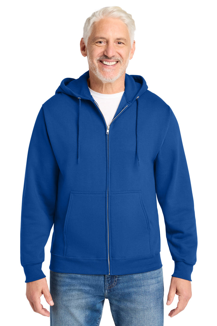 Port &amp; Co Core Fleece Full-Zip Hooded Sweatshirt