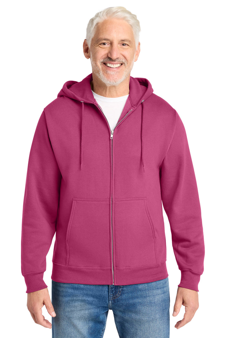 Port &amp; Co Core Fleece Full-Zip Hooded Sweatshirt
