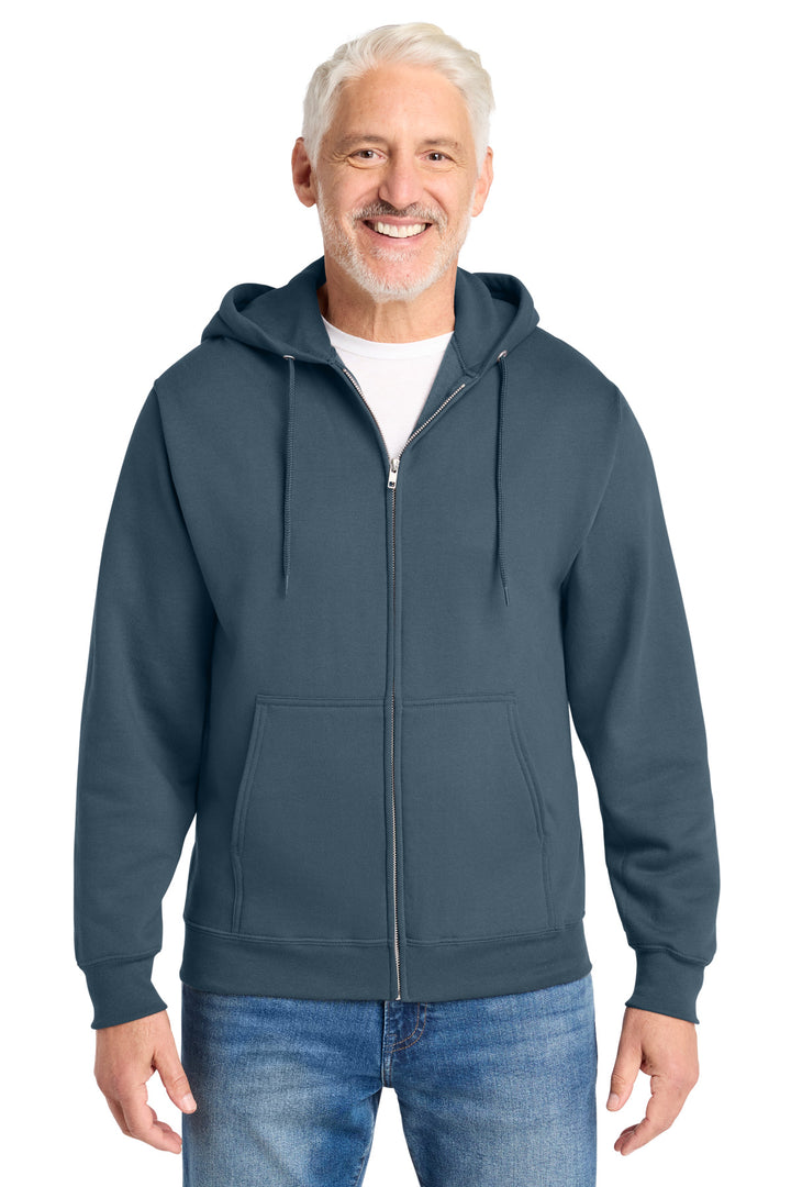 Port &amp; Co Core Fleece Full-Zip Hooded Sweatshirt