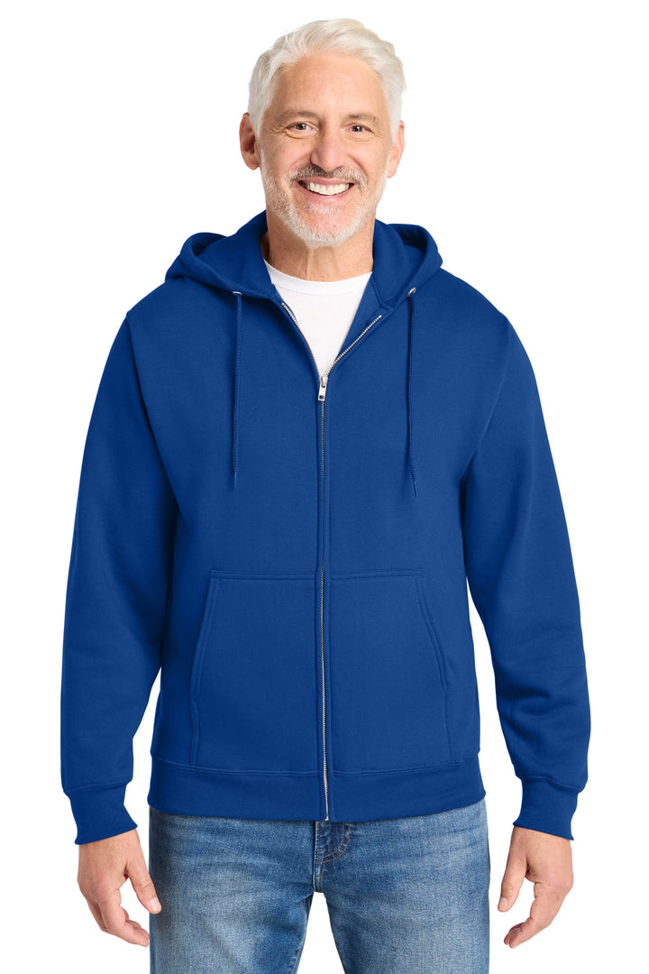 Port &amp; Co Core Fleece Full-Zip Hooded Sweatshirt