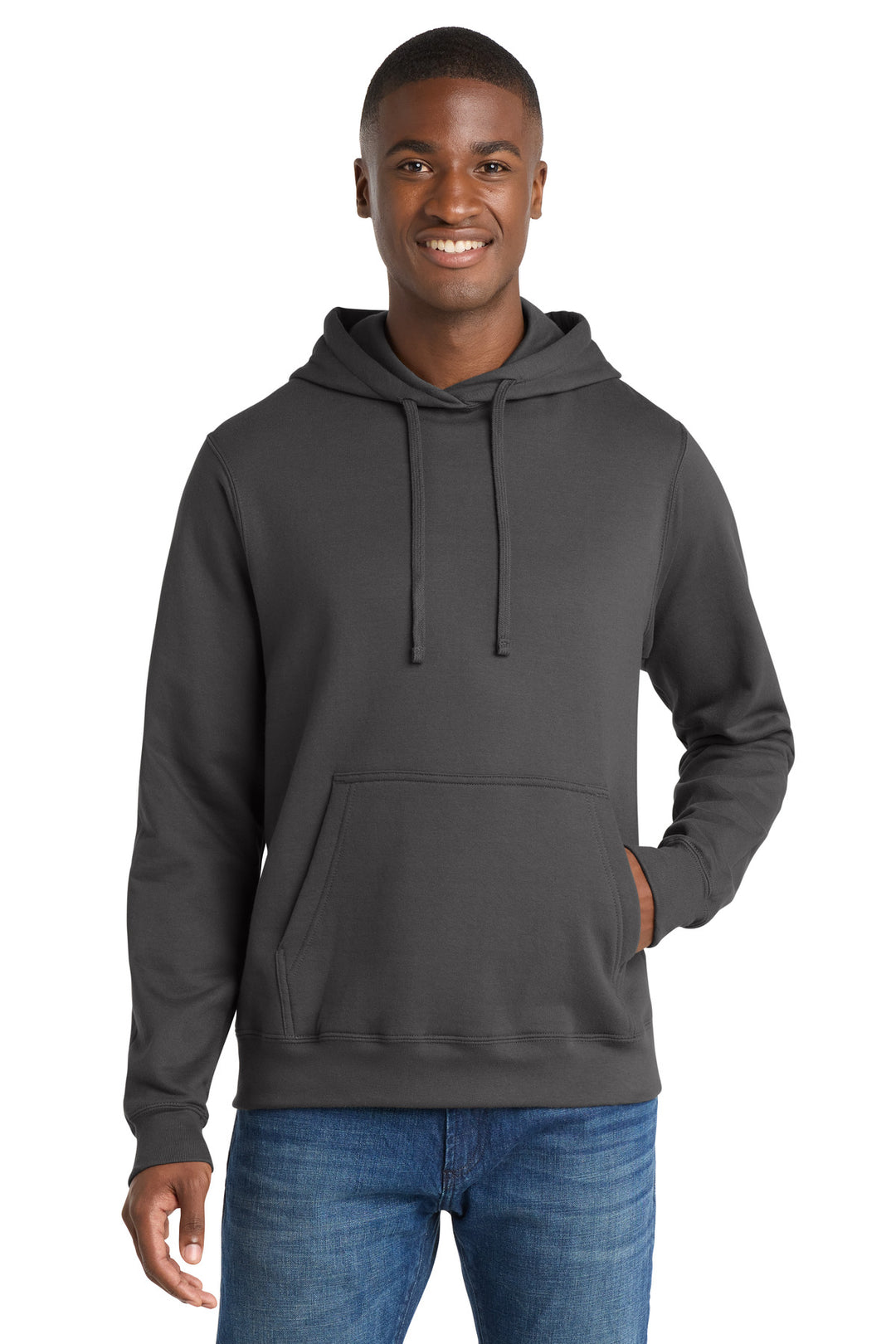 Port &amp; Co Fan Favorite Fleece Pullover Hooded Sweatshirt
